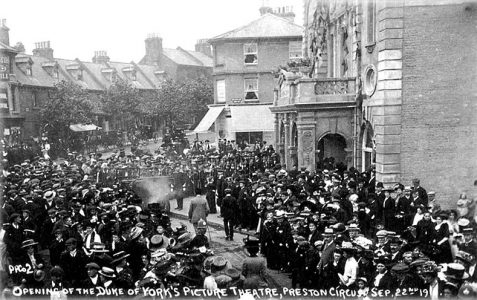 Open day crowds 102 years ago today