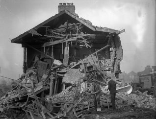 Bomb sites seemed 'ordinary' : click on image to open a larger version in a new window. | Royal Pavilion & Museums, Brighton & Hove