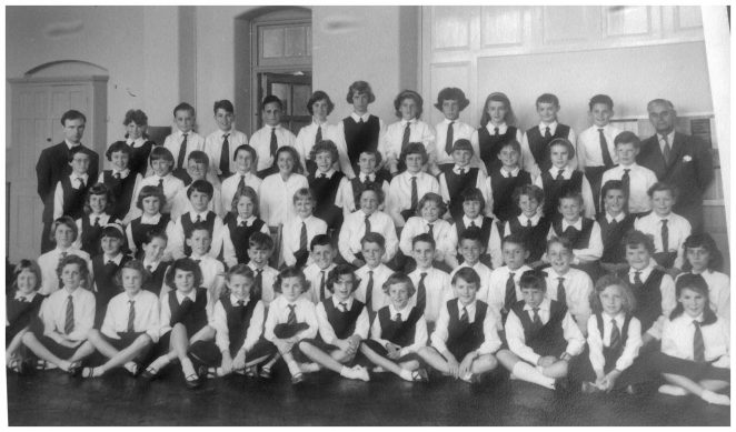 Downs School Choir c1960/1 | From the private collection of Irene Dobson (nee Budd)