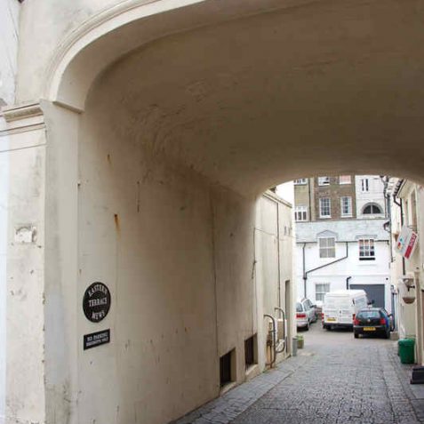 Entrance to Eastern Terrace Mews | Photo by Tony Mould