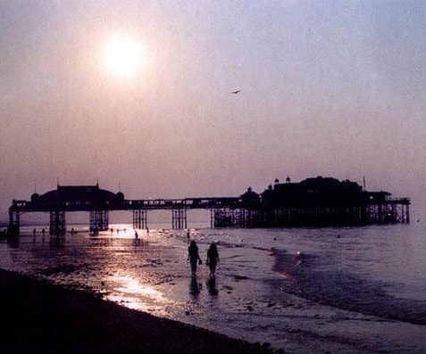 West Pier-Early '90s | Photo by Michael Hediger