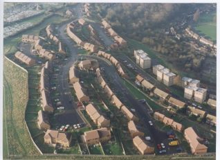 Aerial view of Bevendean estate | Submitted by BEP Engineers Ltd with permission from Philip Lane Photography