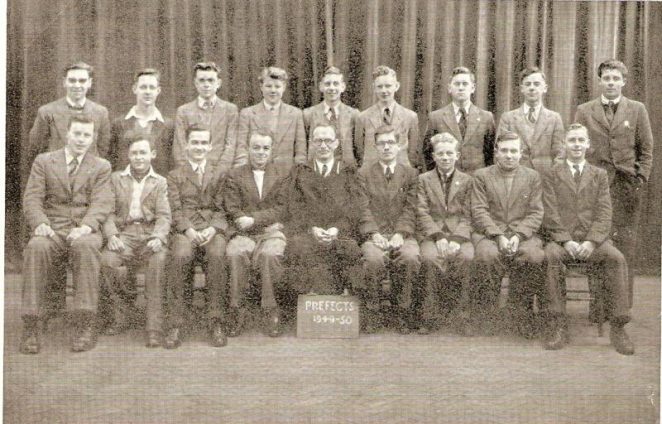 Fawcett School prefects 1949 | From the private collection of Fred Hards