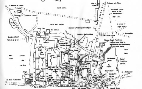 Map based on survey of Yeakell & Gardner 1779