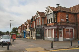 Corner of Hythe Road:click on image to open a large version in a new window | Photo by Tony Mould