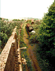 Old steam engines in a Brighton siding