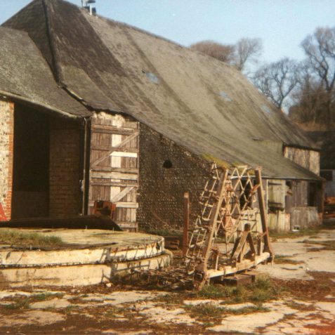The Grange farmyard 1985 | From the private collection of Jennifer Drury