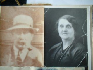 Grandad and Nan Edith Gravett (nee) Willard | Photo supplied by my mum Winnie and her shovel