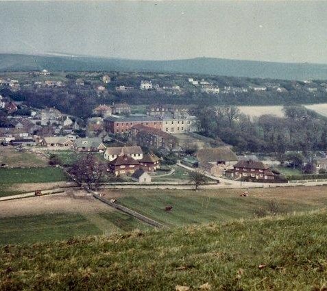 View from Cattle Hill in 1965 - notice the expansion of housing | From the private collection of Jennifer Drury