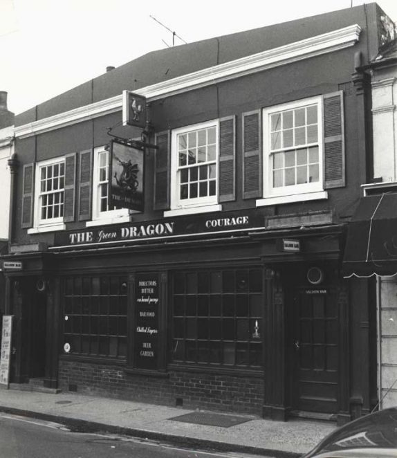 Green Dragon pub, Sydney Street | Image reproduced with permission from Brighton History Centre