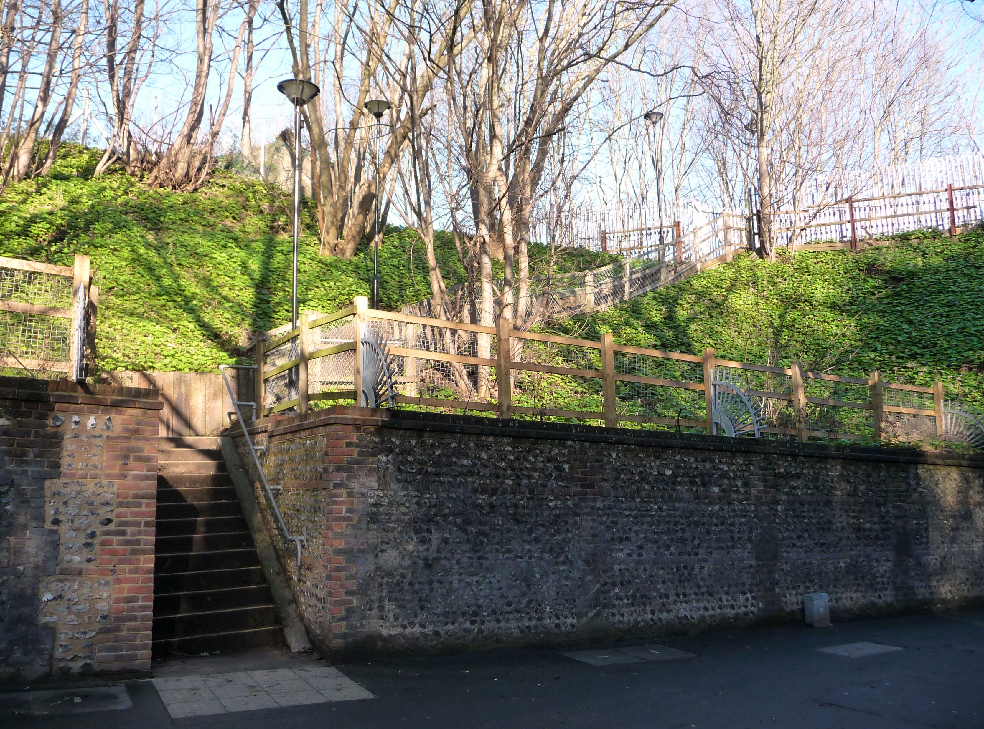 Development of a greenway path New England Road My Brighton and Hove