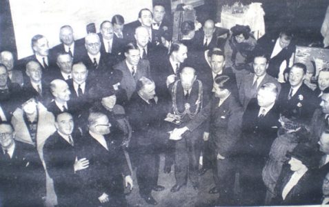 General Manager's farewell in 1938