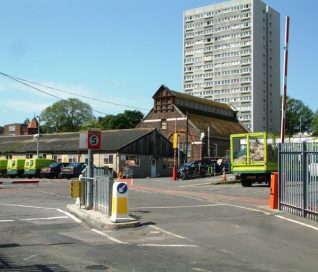 Hollingdean Depot Furnace Building for the Dust Destructor | Photo by Simon Cooper