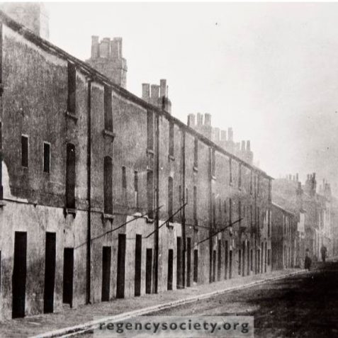 Hereford Street photographed in1924 | Reproduced with kind permission of The Regency Society