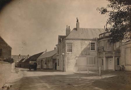 A photograph of Hove Street (from Hove Manor House, looking north in September 1914) | Image reproduced with permission from Brighton History Centre