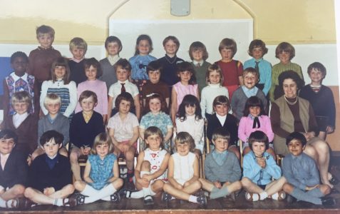 Early 1970s class photograph