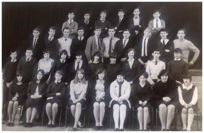 Form 4GCE Stanmer School | From the private collection of Irene Dobson (nee Budd)