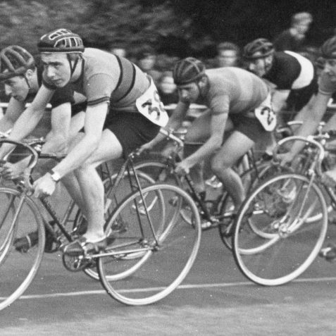 Cycling racing at Preston Park | From the private collection of Mick Deacon