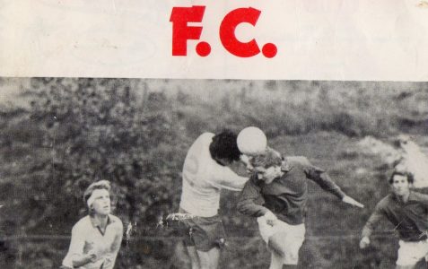 Programme showing 1981 team