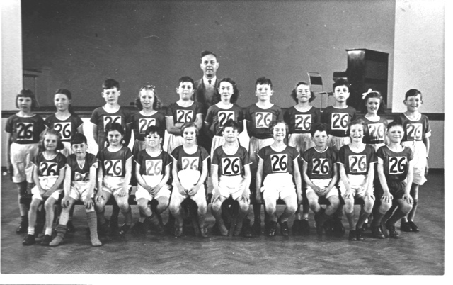 Woodingdean Primary School sports team circa early 1950s | From the private collection of Christoper Wrapson