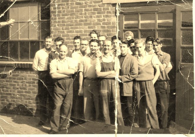 c.1961 of the Frame Shop workforce | From the private collection of Brian Birch