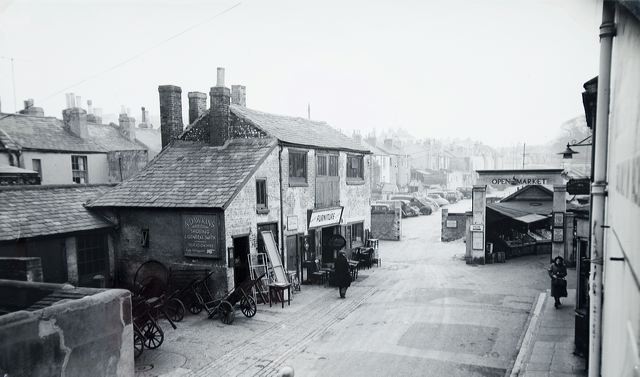 Entrance to the Open Market c1950s | Image reproduced with kind permission of The Regency Society and The James Gray Collection