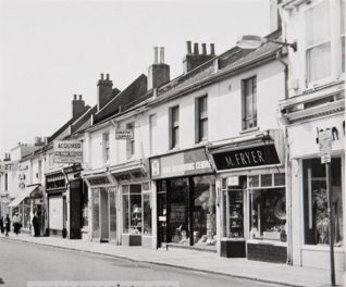 George Street Hove | Image reproduced with kind permission of The Regency Society and The James Gray Collection