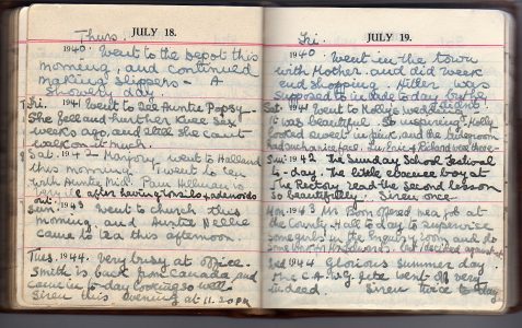 A diary of life in Lewes and Brighton during World War II