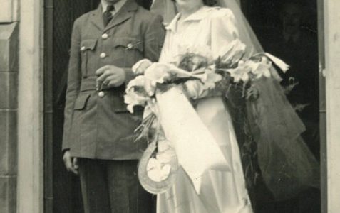 Letters sent to EDN and his wife following their marriage at Hangleton, 1941