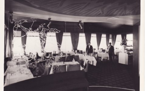 Menus and photographs from 1960s and early 1970s
