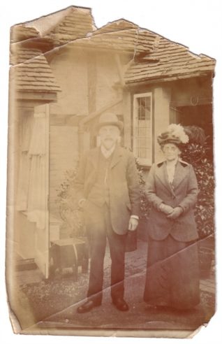 Photograph of Emile Clement and his wife