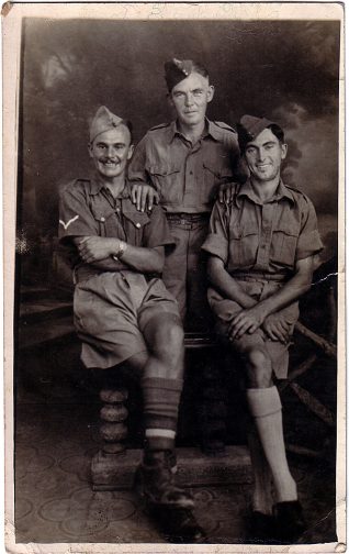 The Gerboa Strollers, 1941 (Ray Harris is on the left) | Reproduced by kind permission of Jenny Hall