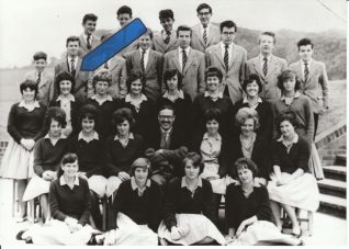 Photo of Beryl Payne with her classmates, c.1961 | Contributed to the Letter in the Attic by Beryl Payne