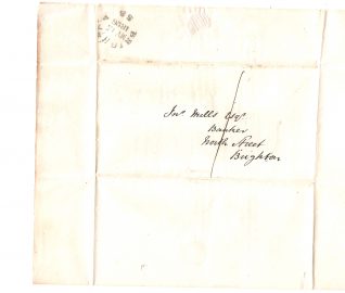 Envelope for letter | From the private collection of Jan Hill