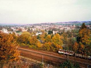 The View from Highcroft Villas looking north