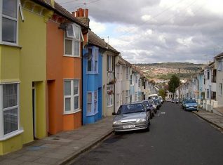 Lynton Street in October, 2002 | Photo by Jack Latimer