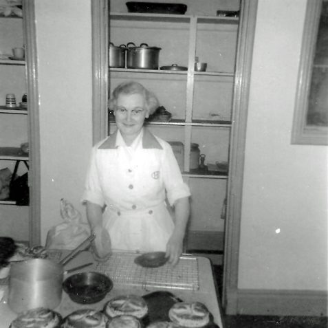 Miss Clark Kitchen assistant | From the private collection of John Leach