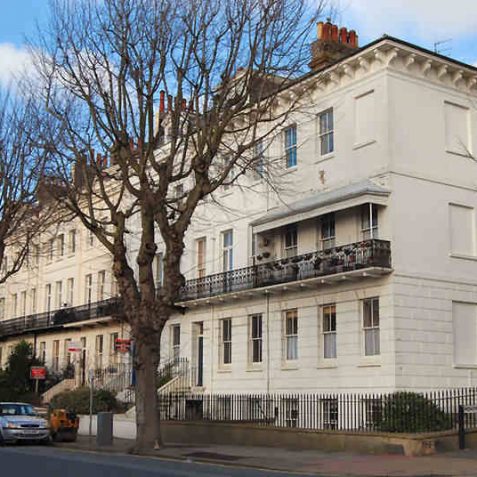 1-7 Montpelier Terrace are listed three storey houses. | Photo by Tony Mould