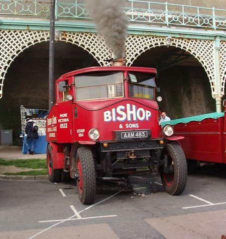 Lorry under steam | Tony Mould