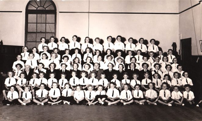 The Maids Brigade c1950s - Click on the photo to open another window - click on the photo again to access a very large copy. | From the private collection of 'Grannie'