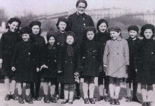 Jewish girls boarding school | From the private collection of Jane Manaster