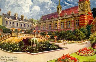 The Italian gardens, Hotel Metropole | Image reproduced by kind permission of the Splendid Property Group