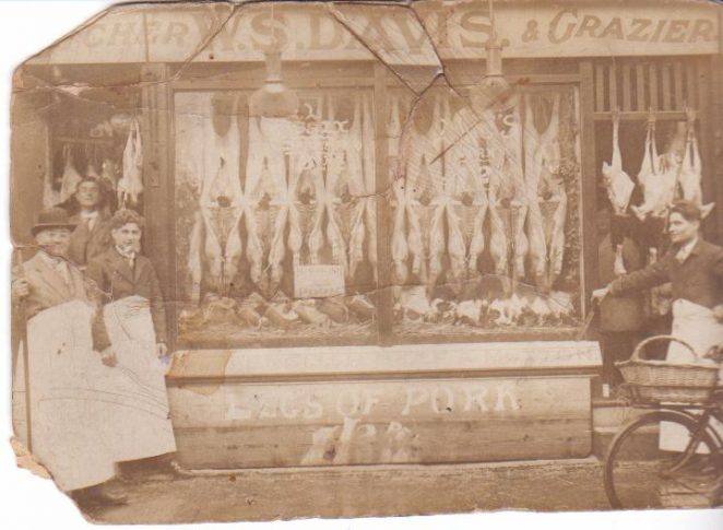 Davis Family Butcher | From the private collection of Sara Brooks