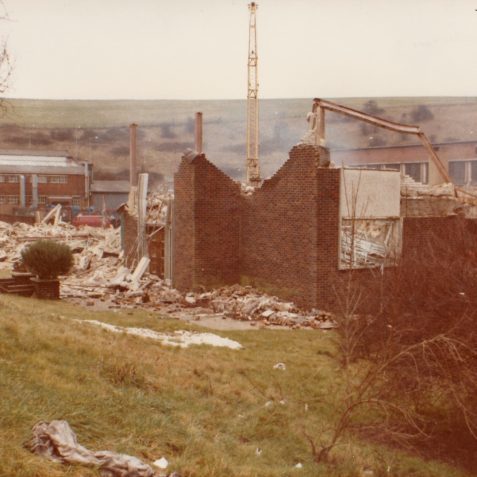 Leytool Demolition January 1985 | From the private collection of Richard Griffiths