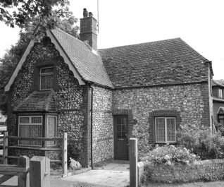 The gatehouse of Ovingdean Hall | From the private collection of Jennifer Drury