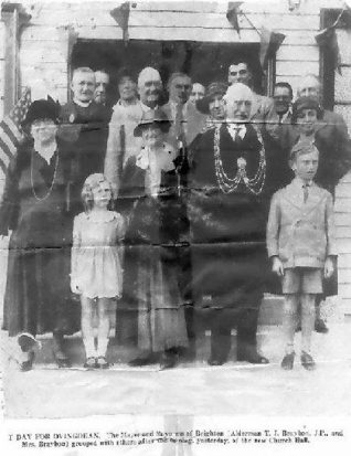 The opening of Ovingdean Village Hall - 1932 | Kindly loaned by Mrs Betty Saul