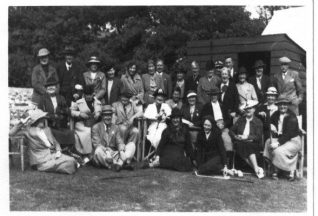 The ladies and gentlemen of Ovingdean Golf Club | From the private collection of Jennifer Drury