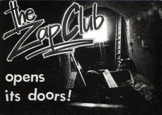 Zap club flyer | Image from the Zap archive