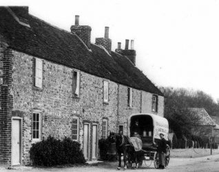 Peartree Cottages c1910 | From the private collection of Miss Laurie Hollands