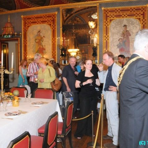 The banquetting room at the Royal Pavilion was a terrific place to launch the guide | Photo by Tony Mould